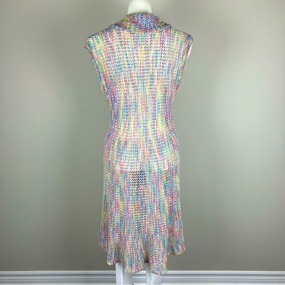 NWOT Charlie Paige multicolor knit cardigan - Picture 3 of 11